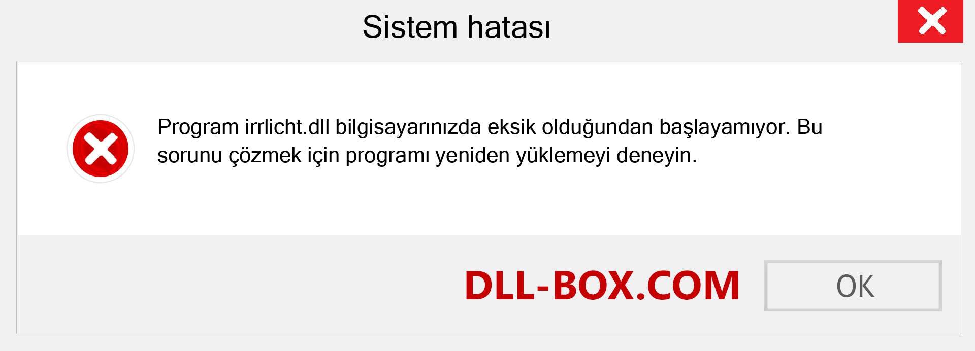 irrlicht.dll dosyası eksik mi? Windows 7, 8, 10 için İndirin - Windows'ta irrlicht dll Eksik Hatasını Düzeltin, fotoğraflar, resimler